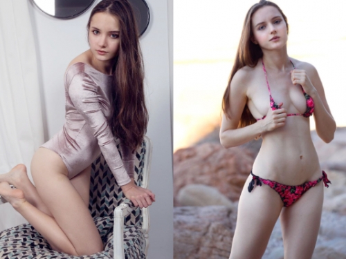 西班牙寫真界爆黑馬！19歲少女清純顏散發天然騷氣　網友敲碗期待大解放