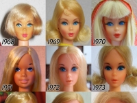 1959年 - 2015年　你喜歡哪一個年代的芭比娃娃？