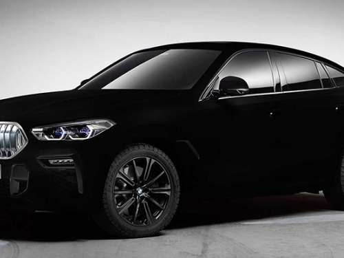 闇黑寶馬！BMW 打造史上最黑暗塗裝版本 X6 「Vantablack」