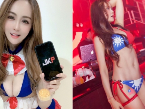 性感Dancer「蔡小佩」狂甩川字肌，國慶引爆「飽滿炸彈」慶雙十！