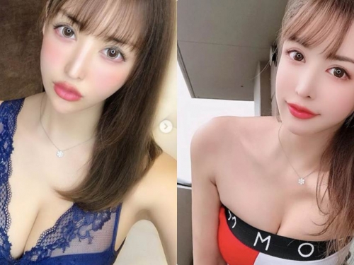 美乳櫻花妹「蘭子」大秀深V視角，用魅惑女人味征服你！