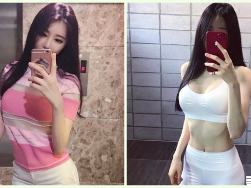 極品好身材！高顏值「美胸正妹」水蛇腰超迷人！滿滿的「誘惑畫面」讓人心癢癢...