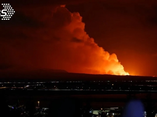 冰島火山爆發！規模超越近年紀錄 外界憂噴發地離電廠近