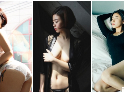 火辣美乳刺青師！傲人八字奶太猖狂，給她刺青真的好幸福喔！