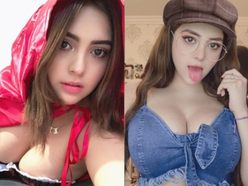 巨乳小紅帽！遊戲實況主「乳量充沛」太佔螢幕空間　墨西哥辣試過回不去