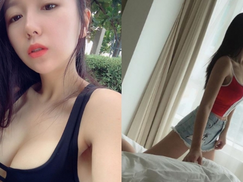 雪肌正妹美容師「Angel Lau」甜美可人，前凸後翹的「秀奶日常」吸引三萬粉絲！