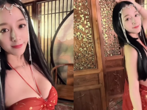 西域舞孃「愛吃鬼Hani」爆乳搖擺，「高扭力水蛇腰」超誘惑！