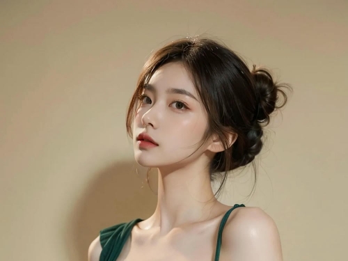 ★Patreon★ AI_KAORI - Asian Woman in Green Dress - Part 2