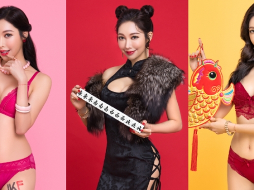 嫵媚娘Kimi獻上「爆乳大四喜」　脫衣麻將既視感讓三叔公喊：受不了啦