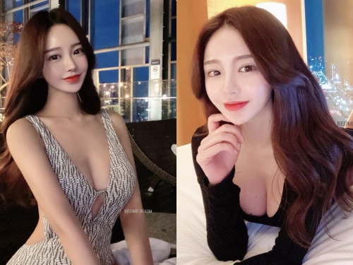 邪惡床上視角！正妹趴下時「美乳蹦出」，長腿身形讓人愛不釋手！