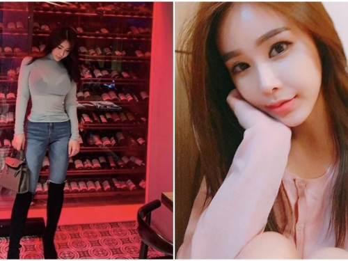 爆乳辣妹最愛穿「透膚誘人薄紗」，裡面黑色內衣太邪惡，讓人好難克制衝動啊！