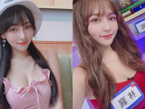 樂天正妹「林襄」穿這件睡衣引 13 萬人朝聖！隊友直呼：視覺的衝擊