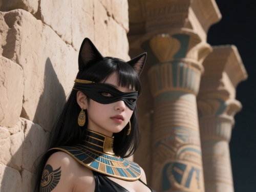 Egyptian Catwoman