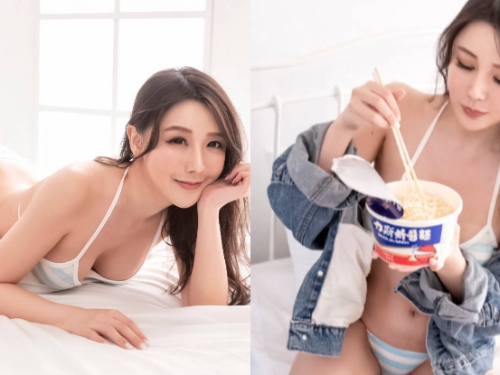 吹好吃飽！乖巧型女友「張摸摸」居宅比基尼誘惑，唯一心願就是「想吃下面」！