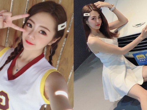 完美比例！長腿正妹「拿鐵Una」電眼甜笑太酥麻，逆天美腿一伸所有快門急速狂按！