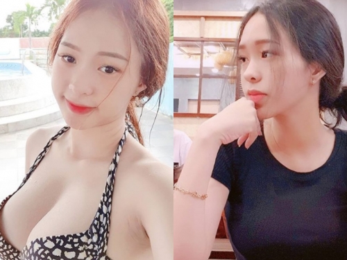甜美妹子「Ngọc Thảo」雙峰超飽滿，「凹凸有致」曲線辣翻了！