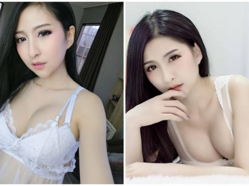 養眼辣模自拍時「巨乳大放送」，「渾圓雙球」乳量好飽滿！