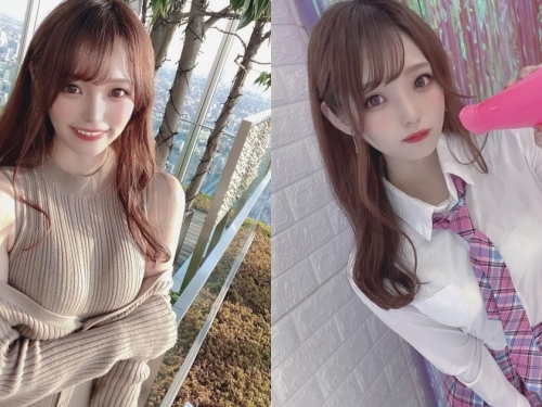 甜心正妹天文台賞景「胸型畢露」，性感的「少女風格」好誘人！