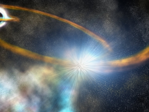 十萬年一見！拍到黑洞吃恆星 震驚NASA