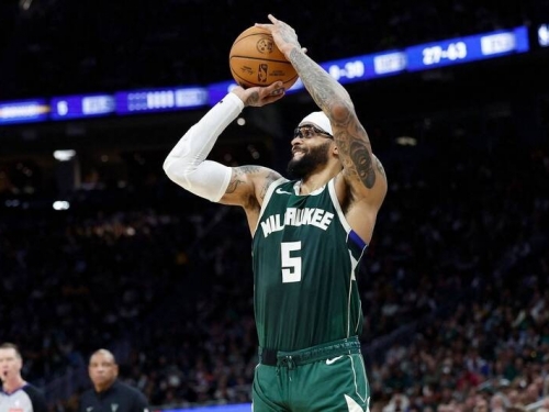 NBA》季後賽單場轟9顆三分追平紀錄 射手特倫特2.2億續留公鹿