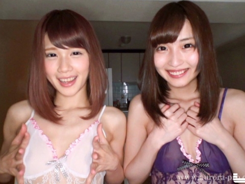 涼宮琴音 X 若月瑪麗亞「姊妹丼」吃飽飽！在玄關就被兩女脫褲熱烈迎接！