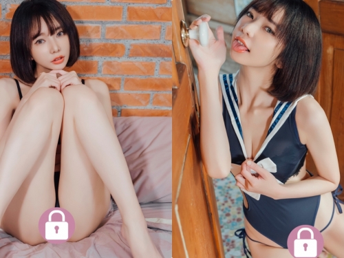 「美尻長腿學生妹」的挑逗，「鮮嫩美尻」太讓人流口水...