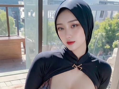 Hijab cheongsam