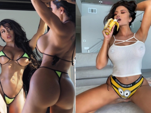 Hold不住！狂野妹乳量滿到讓人窒息　「碗公圓奶x巨豐蜜桃」太殘暴