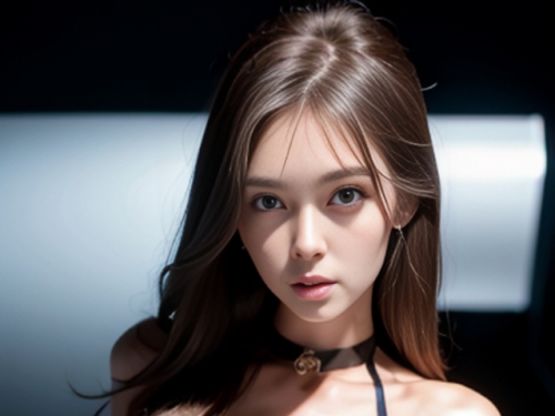 AI生成美女~As D-伸展台-滑走路-통로-Runway