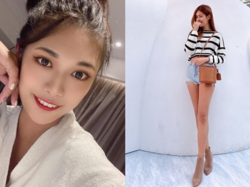 好狂的長腿！178 cm 辣模 Sunny 曬舊照：有人是因為這張照片追蹤我的嗎？