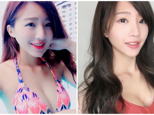 「美乳正妹」氣質笑容與雪白深溝太吸睛！即使是業配也要用事業線造福粉絲！