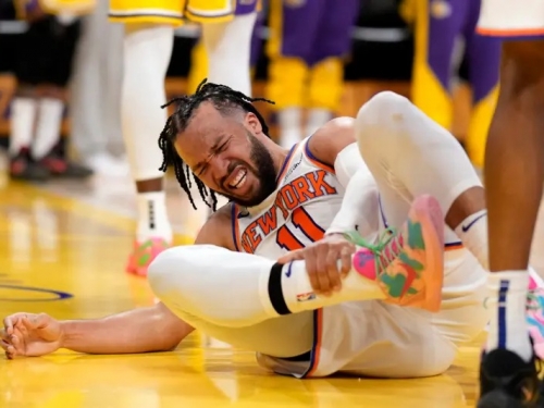 NBA》Jalen Brunson傷情更新！比預期嚴重　尼克盼季後賽前能回歸