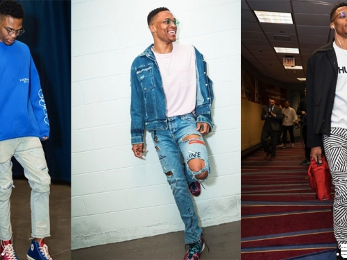 球技高、衣Q也高！超會穿衣服的NBA球星Russell Westbrook成為你每日穿搭靈感
