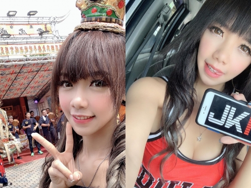 宮廟表演驚見正港辣台妹「小咩」爆乳熱舞萌度滿滿　神明看了也凍未條
