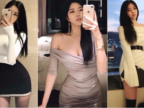 好精彩！「長腿奶妹」迷你裙飄起三角地帶要曝光，讓人不斷按下重播鍵！