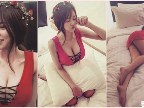爆乳直播主「超養眼福利」畫面好犯規！兇悍的「惹火乳照」大到你不要不要…