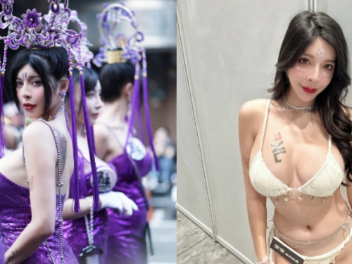 超辣巨乳禮生回眸照瘋傳　網友直呼：差點被電暈了！