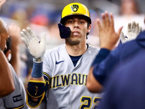 MLB》前MVP強打耶利奇雙響砲5打點 釀酒人血洗馬林魚進軍季後賽