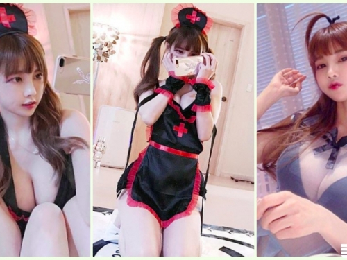 好壞壞！「F奶挑逗妹」深夜福利猛到不行！超邪惡「美乳畫面」引人遐想…