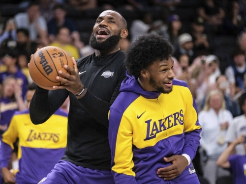 NBA》詹姆斯、布朗尼明開幕有望同場寫歷史 葛瑞菲父子預計出席