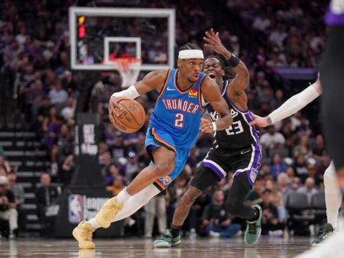 NBA》SGA超越杜蘭特締隊史新猷 雷霆擒王本季第60勝到手