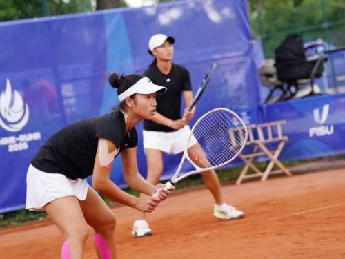 世大運網球》可惜！李羽芸／林芳安女雙銀恨 搶十不敵日本黑馬