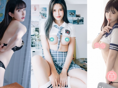 「JVID」3位「純情美乳學生妹」精選，課後就想火辣使壞！