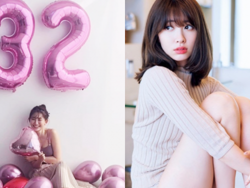 日本第一美胸！永遠的性感女神「小嶋陽菜」慶祝32歲，「D奶」雪乳不小心露點啦！