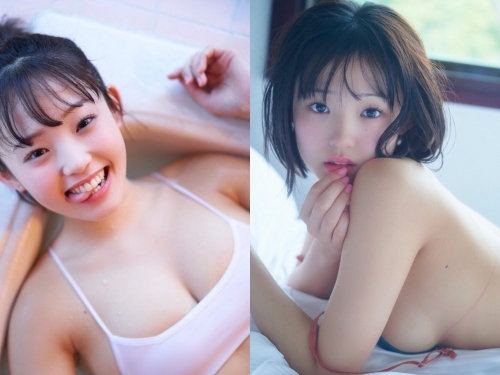 千年一遇童顏巨乳「花咲ひより」比基尼罩不住驚天乳量　邪惡視角「G級核彈」激情狂洩