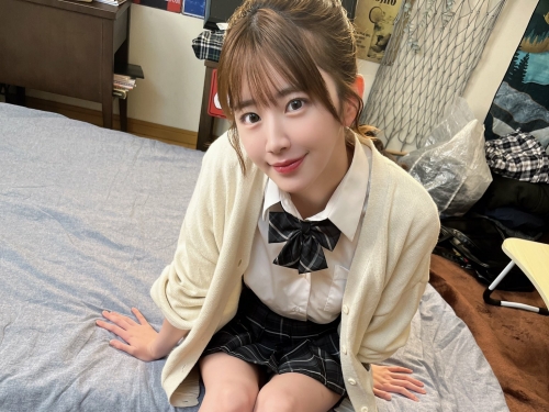 都市巨乳JK「宇野みれい」到鄉下養病！卻被一群大叔用性愛療法治癒