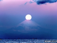 來自太陽的禮物　日本「鑽石富士」超美der！