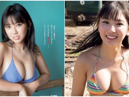 寫真界的怪物美女！17 歲高中生「澤口愛華」F 奶巨彈出道　超童顏引誘網友：想保護...