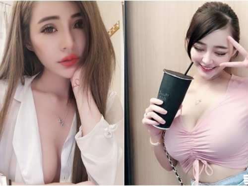 「巨乳妹子」襯衫半解露出雪白形狀！日常自拍也全是「滿滿奶香」，太狂啦！