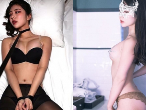 情慾開張！南韓小姐姐「奔放浪蕩」拍照無設限，美胸粉尻入鏡只是小事一樁！